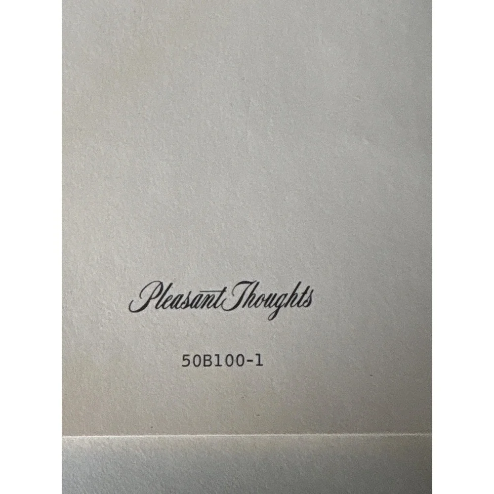 VTG Happy Birthday‎ Husband 1950's Greeting Card Roses Unsigned glitter etching